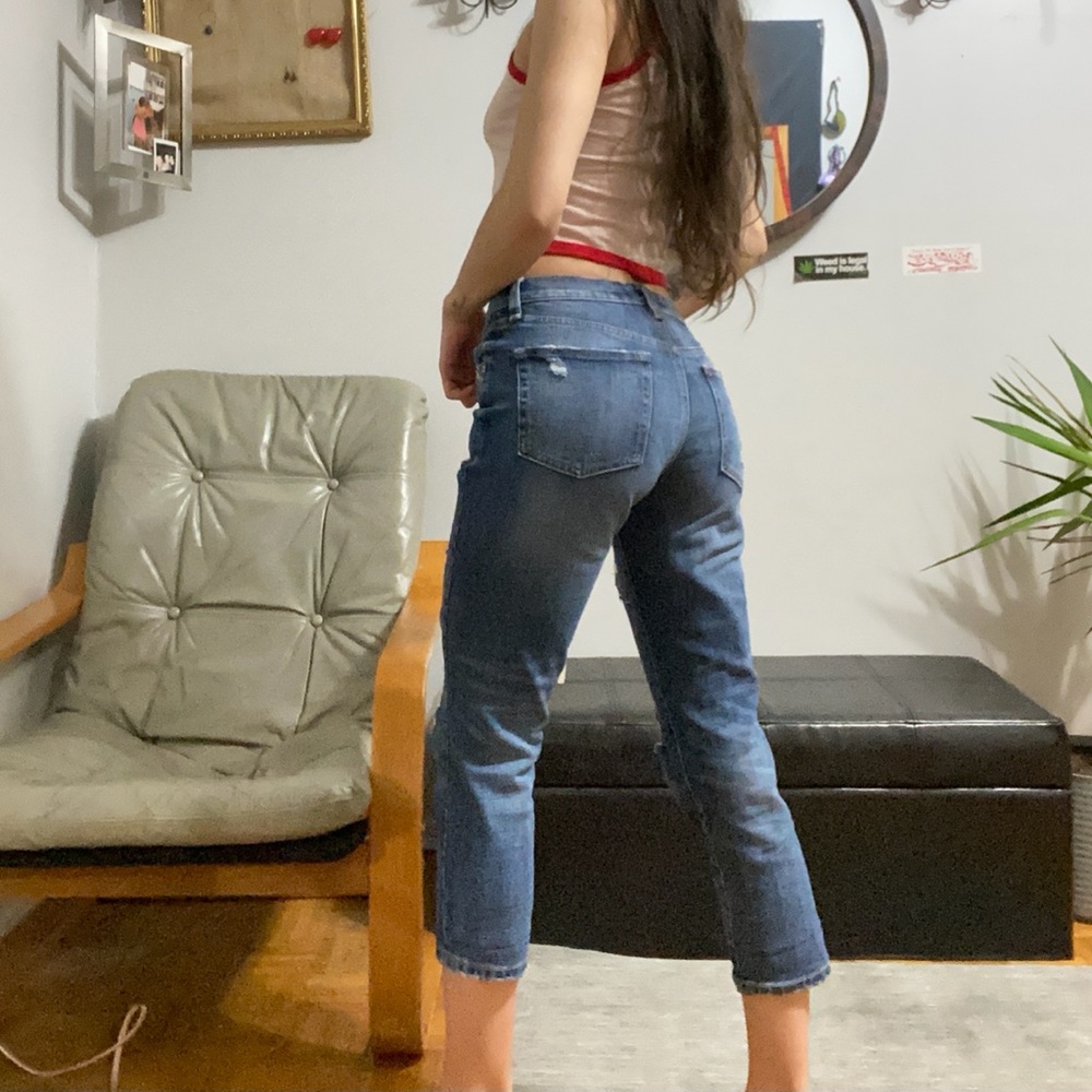 Ripped Garage Denim Jeans